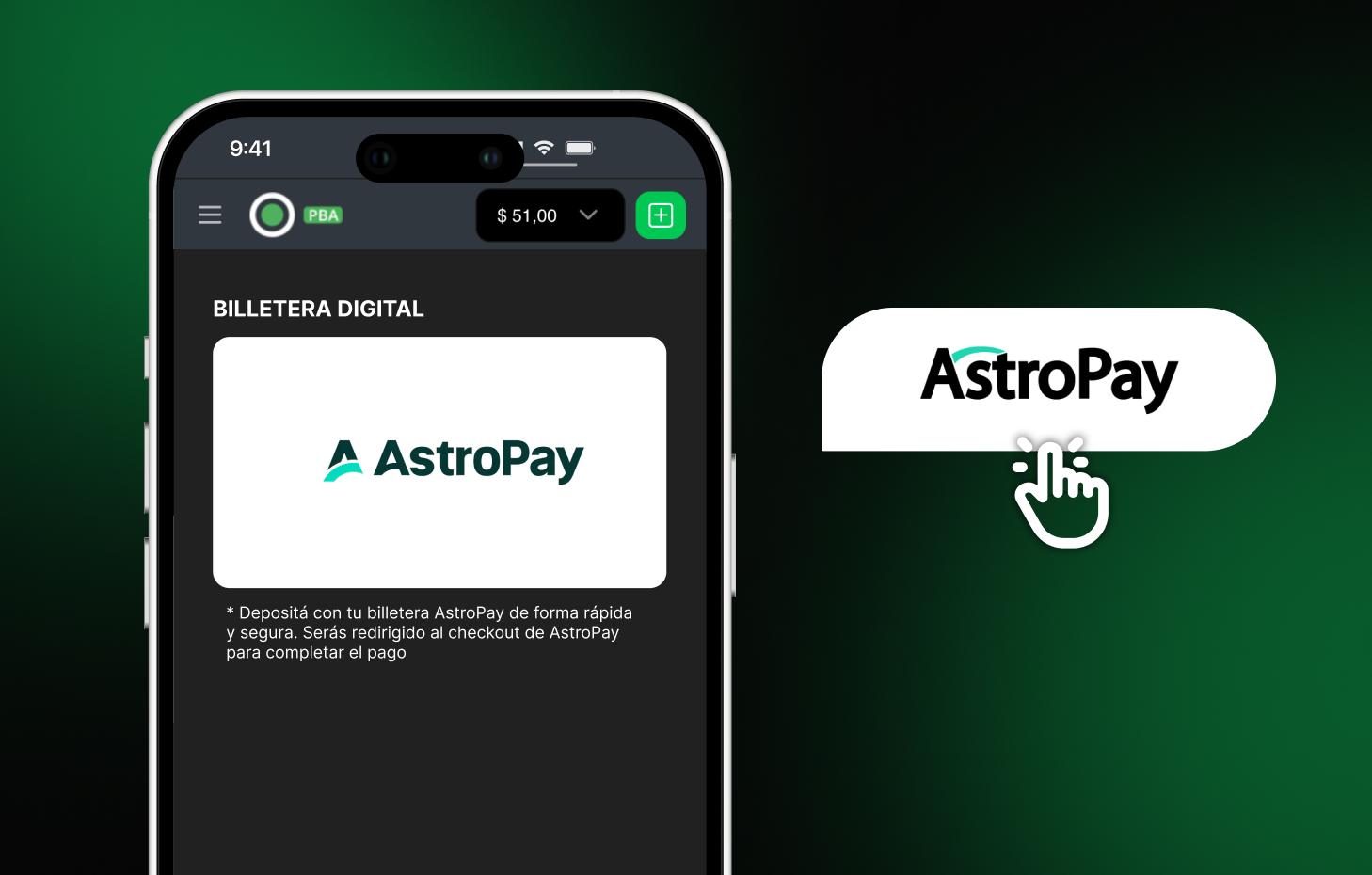 Paso 2 AstroPay