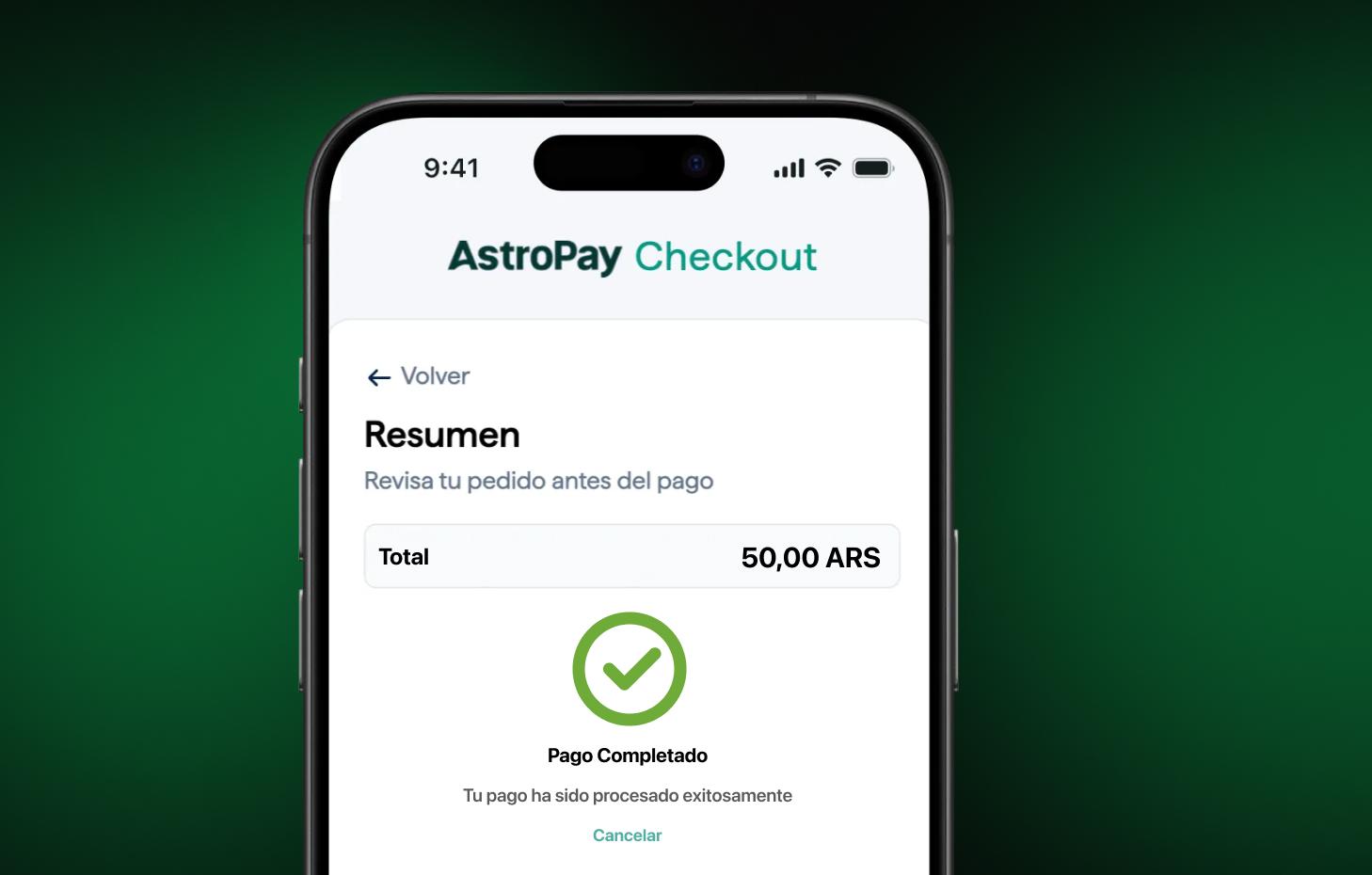 Paso 6 AstroPay